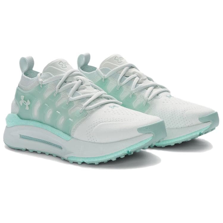 Кроссовки Under Armour Phantom X Low Топ Повседневная обувь Женская Белый Зеленый - изображение 3