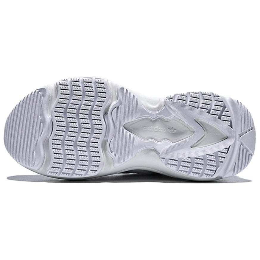 Кроссовки Adidas Originals OZGAIA Low Топ Толстая подошва Кроссовки Унисекс Серый Белый - изображение 5