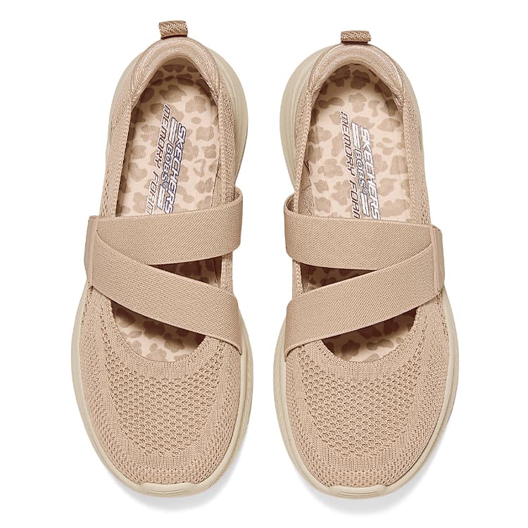 Skechers Bobs Moda Flex Mary Jane Женские Туфли Натуральные - изображение 3