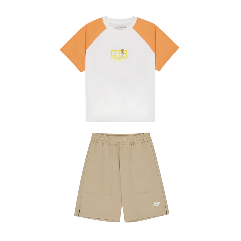 New Balance Повседневная спортивная одежда SS26 2 упаковки детский - изображение 1