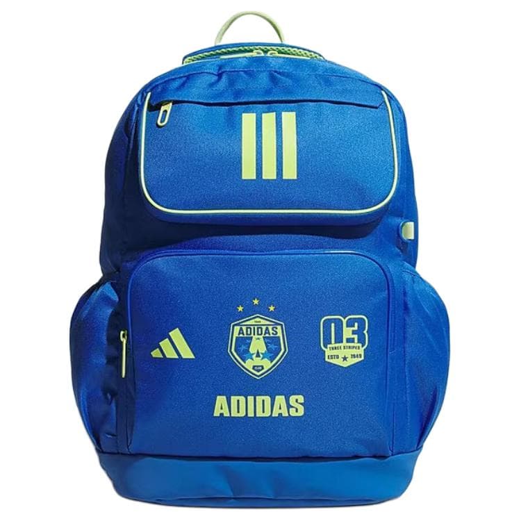 Рюкзак Adidas Полиэстеровый Рюкзак Унисекс Синий - изображение 1