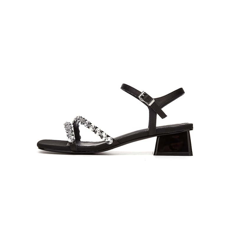 Шлёпанцы Daphne Ткань One STRAP SANDAL Средний каблук Женский - изображение 1