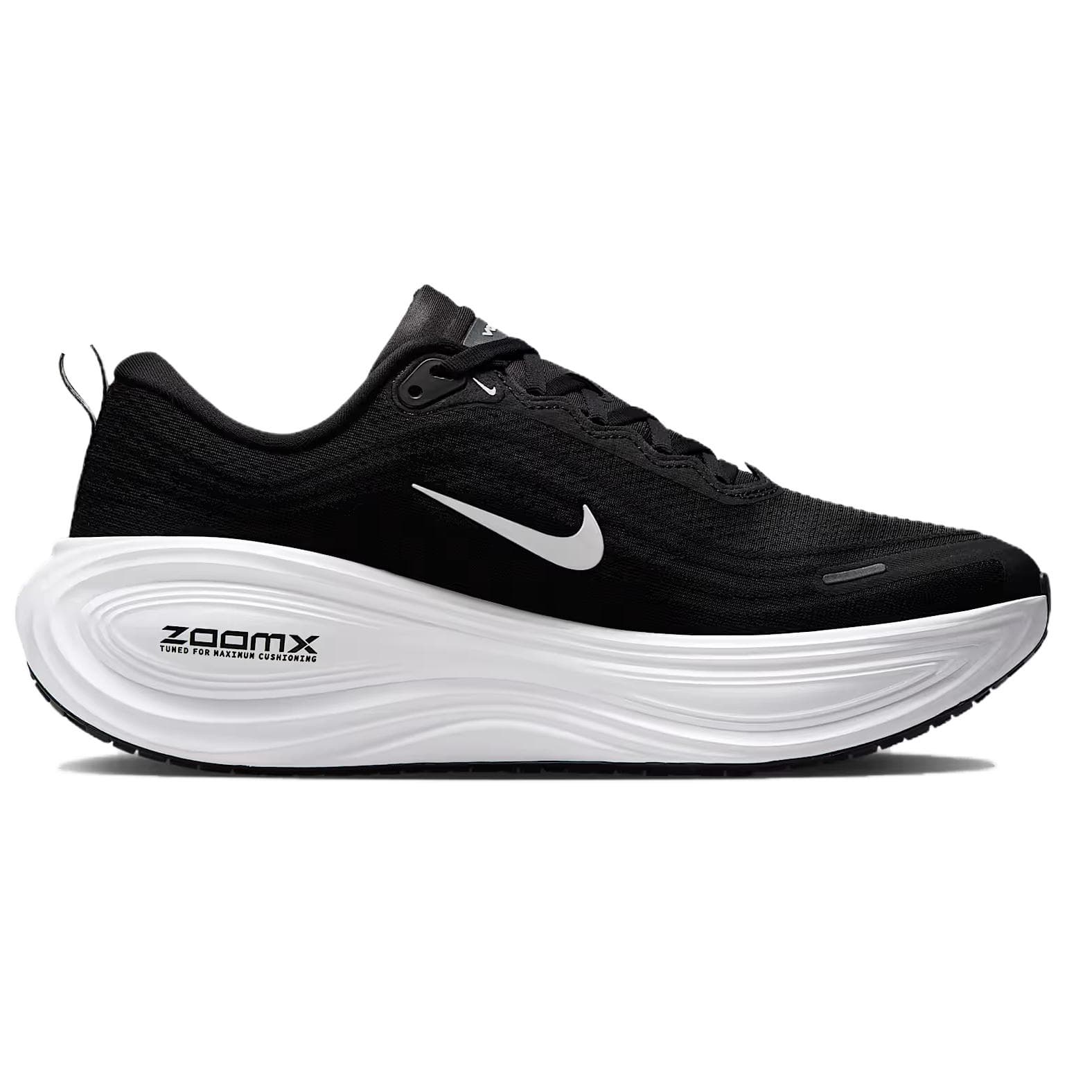 Кроссовки для бега Nike Vomero Plus Сетчатая ткань Низкий топ Беговые кроссовки Мужские Черный Белый - изображение 2