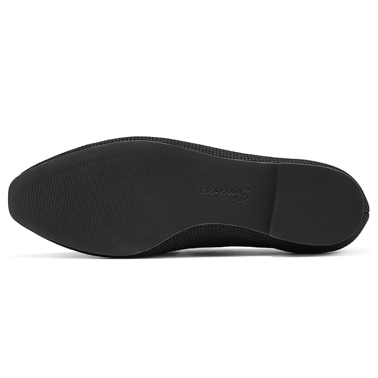 Тапочки Skechers CLEO SNIP Повседневная обувь Женская Черная - изображение 6