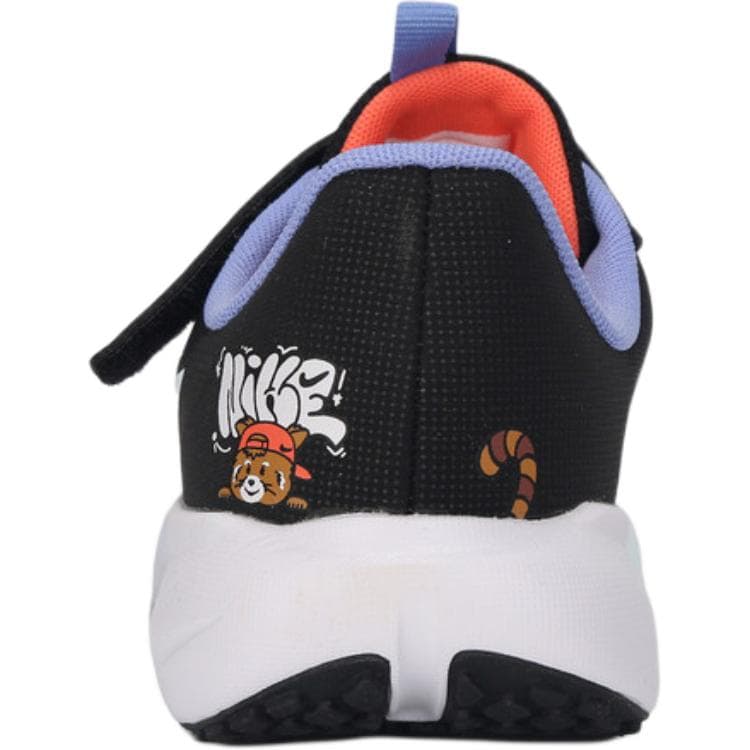 Кроссовки Nike SONIC FLY Low Топ Беговые кроссовки Синий Черный Желтый Детский - изображение 4