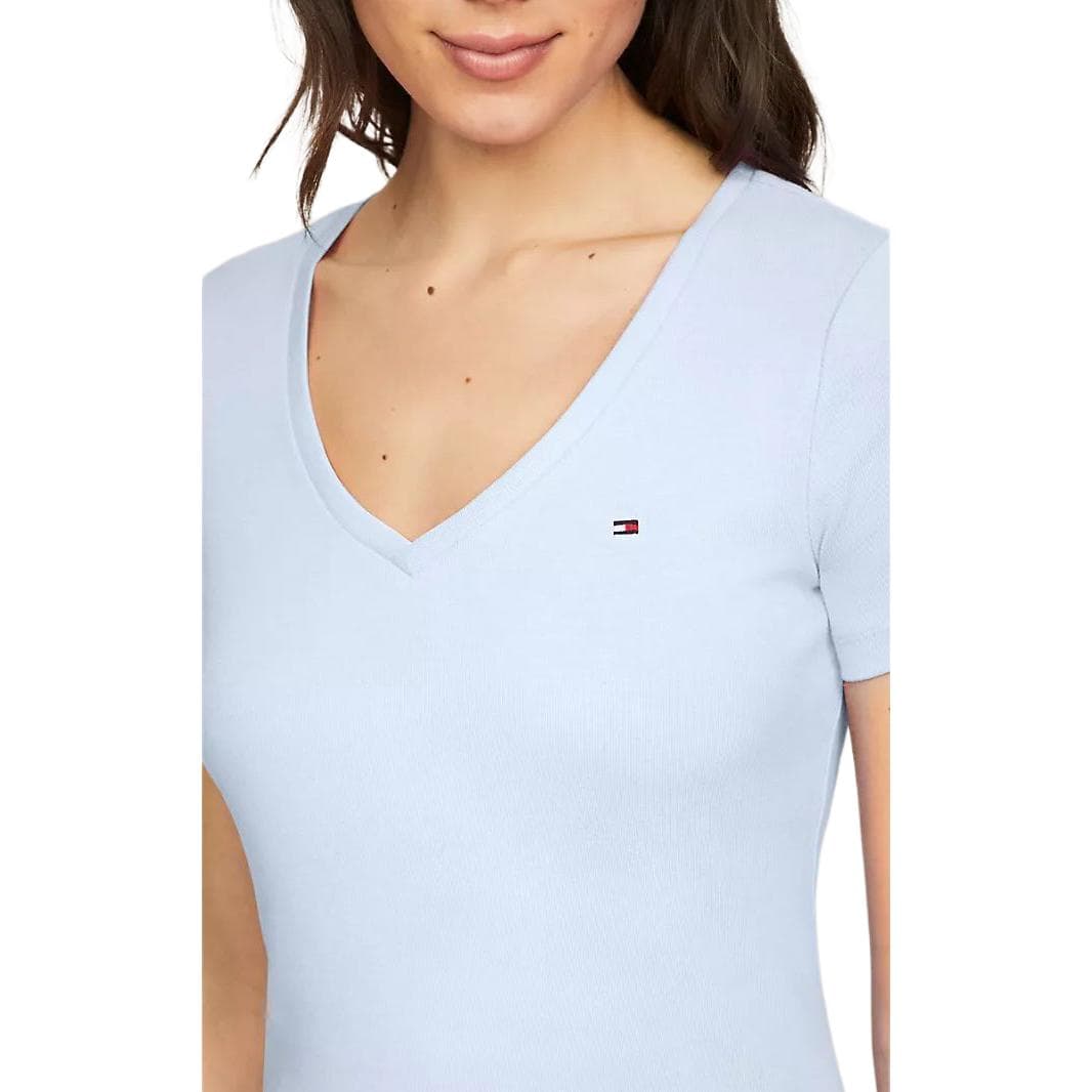 Футболка Tommy Hilfiger Favorite V-Neck T-Shirt LogoVT - изображение 5