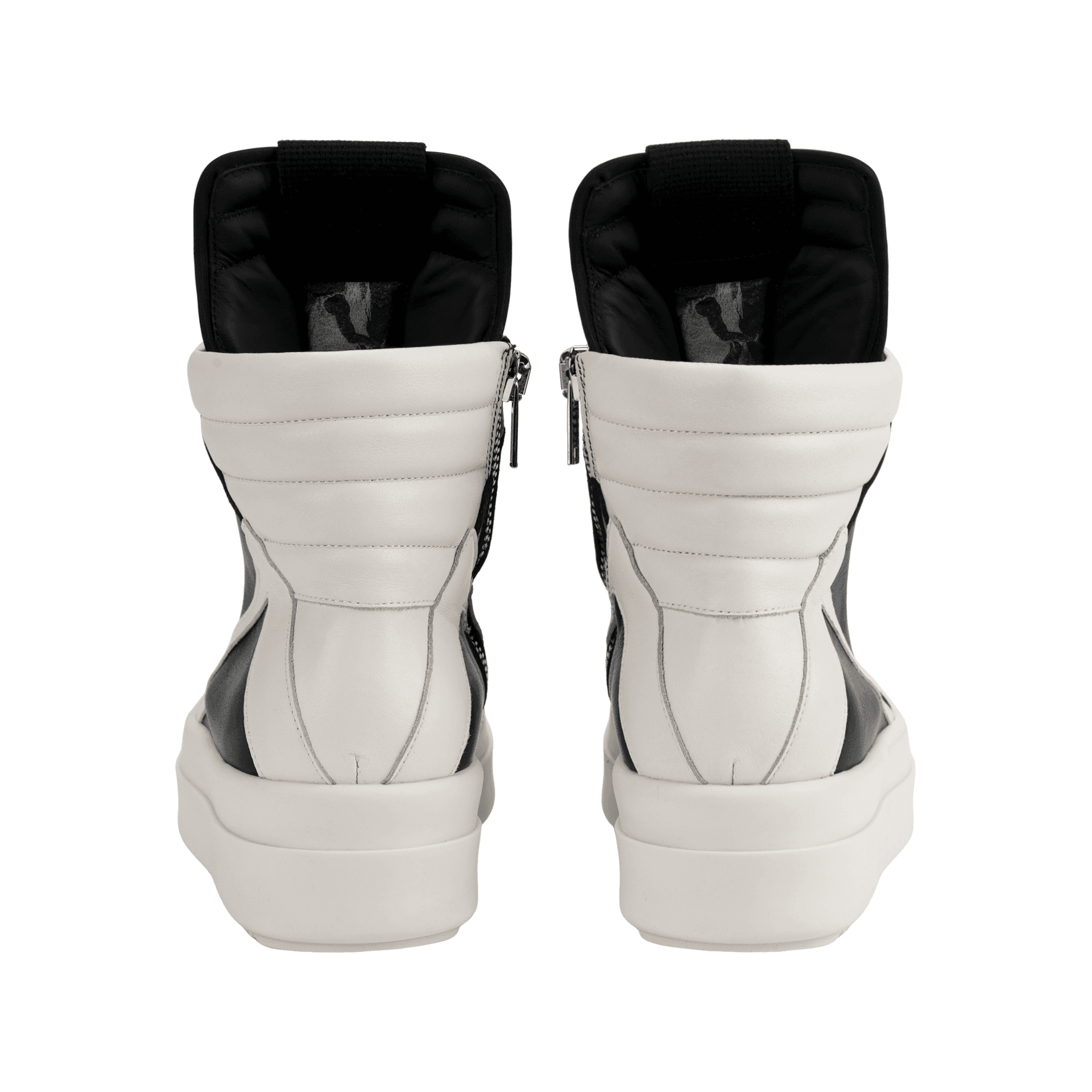 Кроссовки Rick Owens High Top Sneakers Black - изображение 4