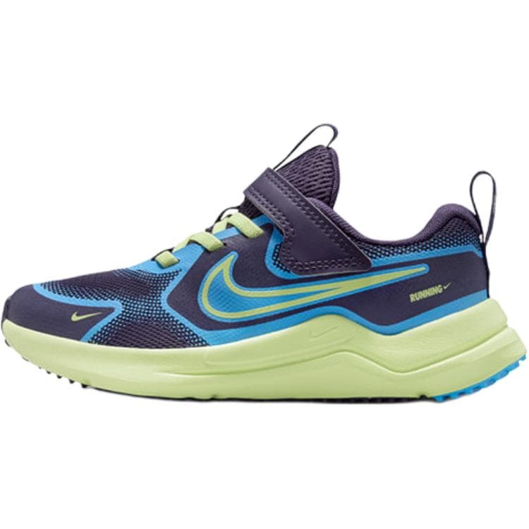 Кроссовки Nike Cosmic Runner Low Беговые кроссовки Синие Зеленые Детские - изображение 1