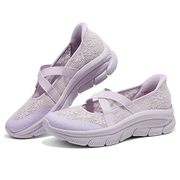 Тапочки Skechers Modern Comfort Сетчатая ткань Женские повседневные туфли Женские - изображение 4