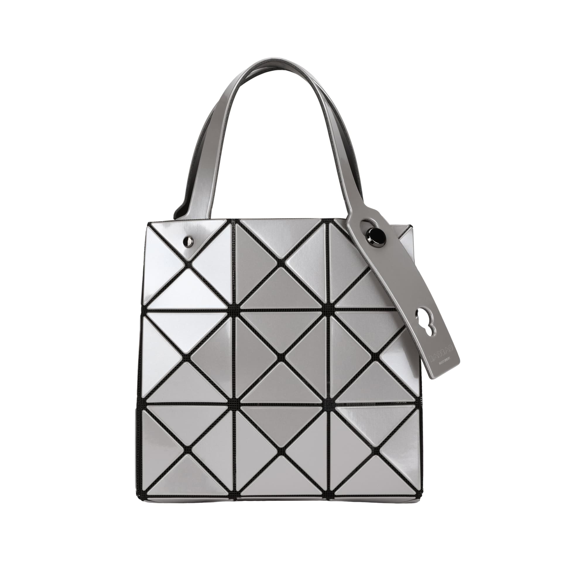 Сумка ISSEY MIYAKE Карат Поливинилхлоридная смола Сумка Женская Серого цвета - изображение 2