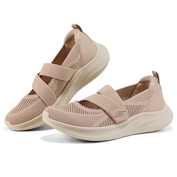 Skechers Bobs Moda Flex Mary Jane Женские Туфли Натуральные - изображение 4