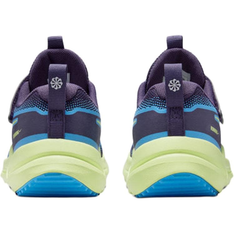 Кроссовки Nike Cosmic Runner Low Беговые кроссовки Синие Зеленые Детские - изображение 4