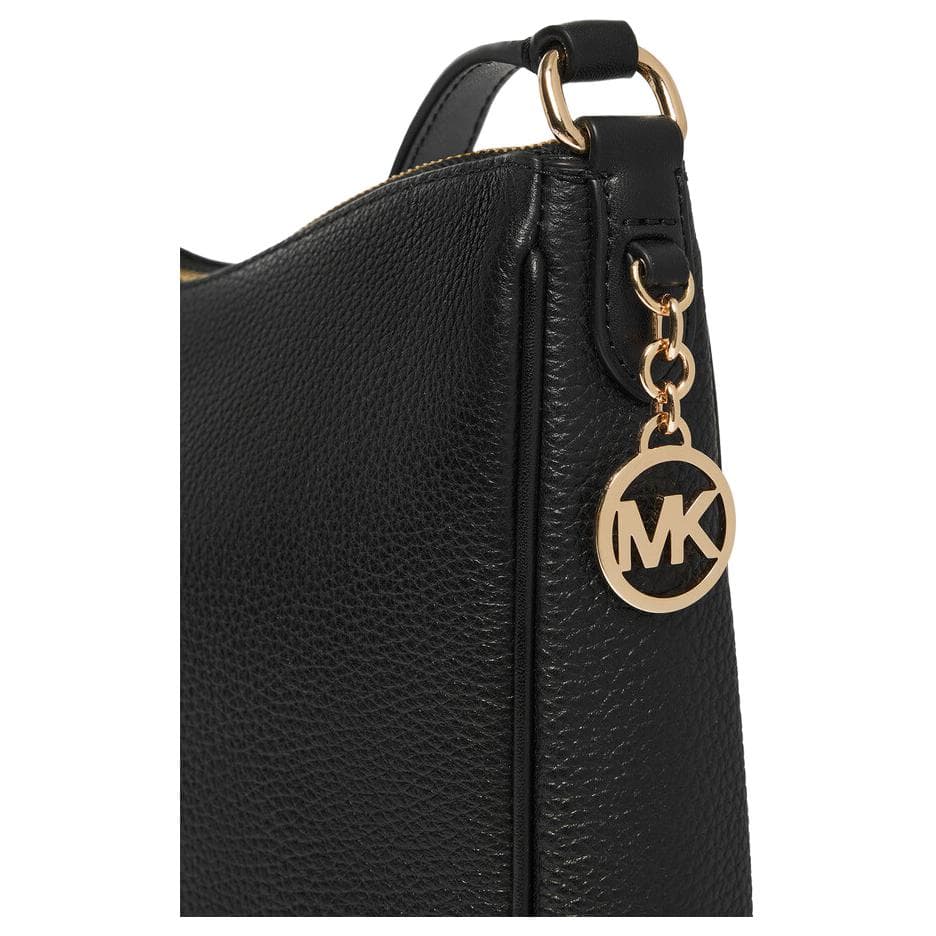 Сумка через плечо MICHAEL KORS Nayla Коровья кожа с искусственной кожей сумка через плечо среднего размера женская черная - изображение 4