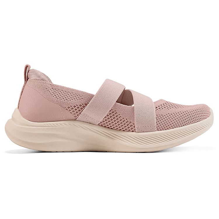 Skechers Bobs Moda Flex Mary Jane Женские Туфли Розовые - изображение 2