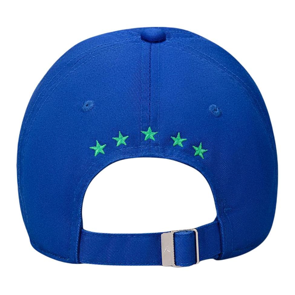 Кепка Jordan Logo Design Бамбуковый хлопок Бейсболка Унисекс Парный Old Royal/Varsity Maize - изображение 2