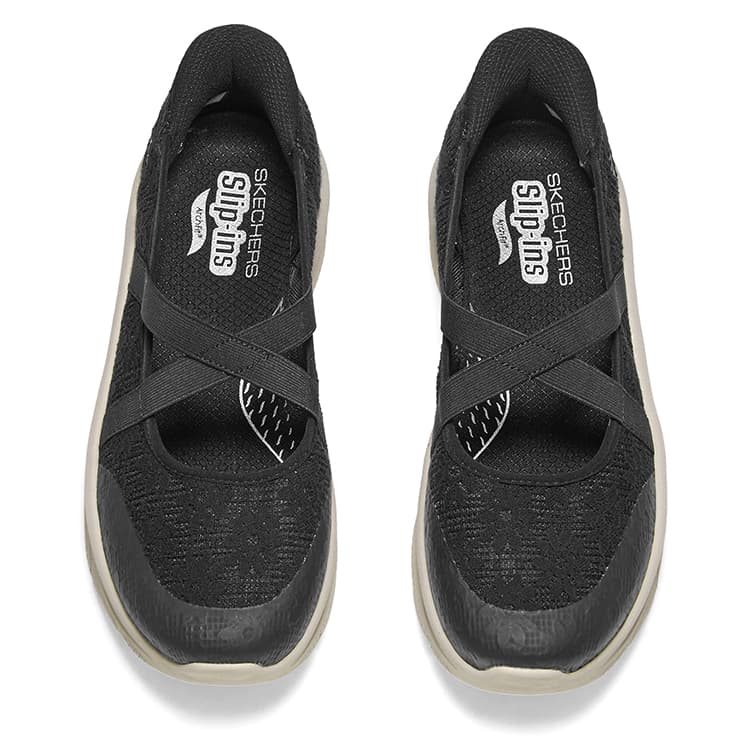 Skechers Arch Fit Туфли Мэри Джейн Женские Черные - изображение 4