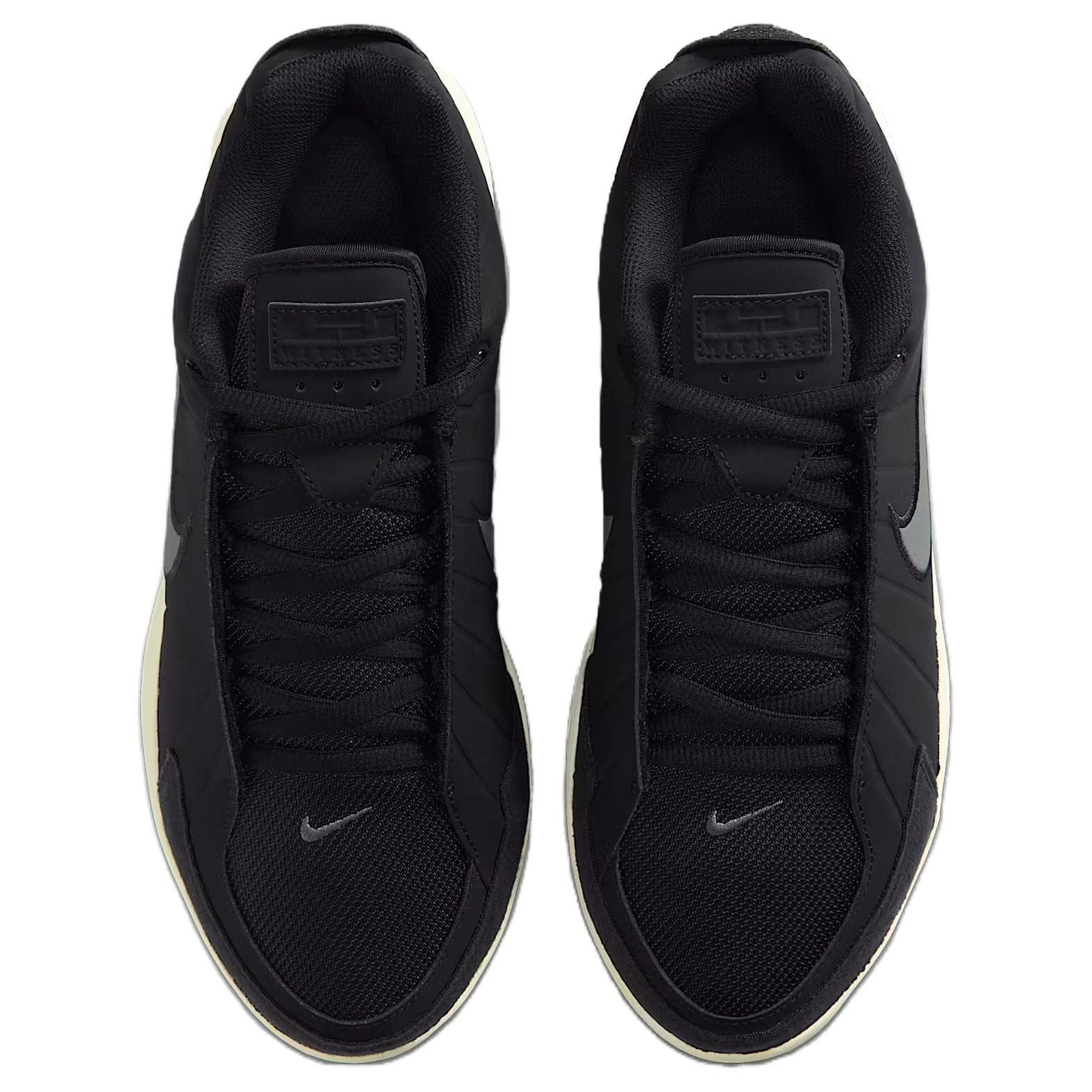 Кроссовки для баскетбола Nike LEBRON WITNESS IX Low Топ Баскетбольные кроссовки Мужские Черно-белые - изображение 4