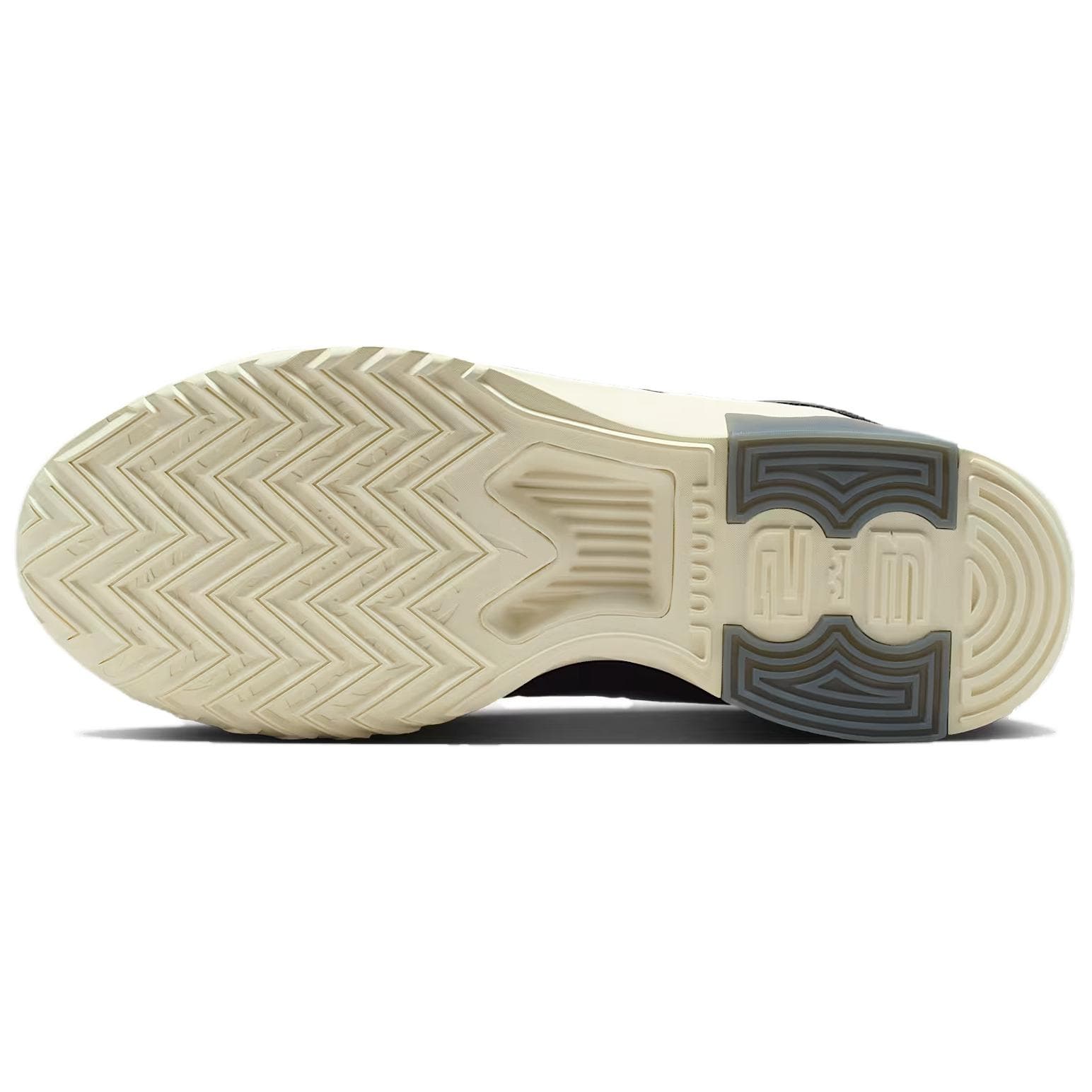 Кроссовки для баскетбола Nike LEBRON WITNESS IX Low Топ Баскетбольные кроссовки Мужские Черно-белые - изображение 6
