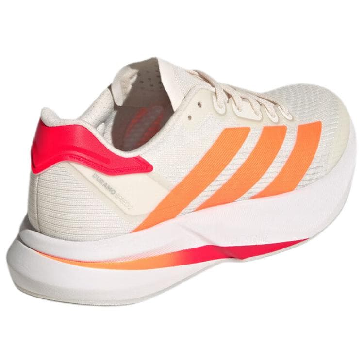 Кроссовки для бега Adidas Duramo Speed 2 PU (полиуретан) текстиль беговые кроссовки женские бежево-оранжевый - изображение 5