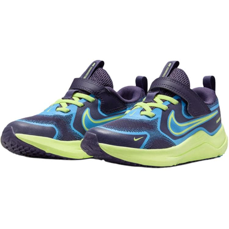 Кроссовки Nike Cosmic Runner Low Беговые кроссовки Синие Зеленые Детские - изображение 3