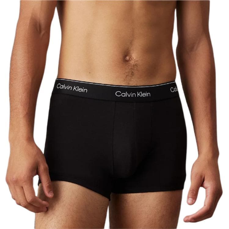 Трусы Calvin Klein Трусы Европейская версия Мужские 3 упаковки Черные - изображение 3