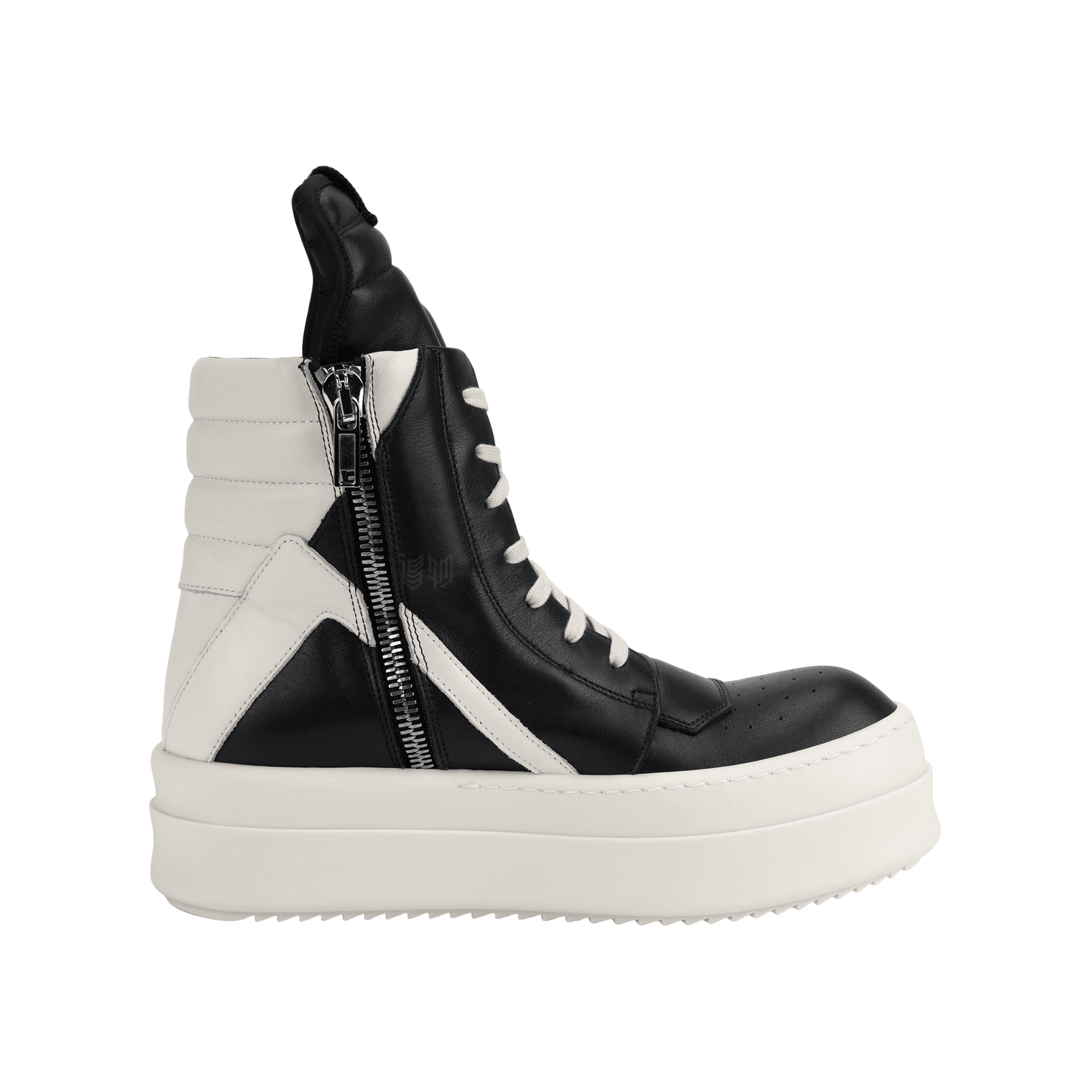 Кроссовки Rick Owens High Top Sneakers Black - изображение 2