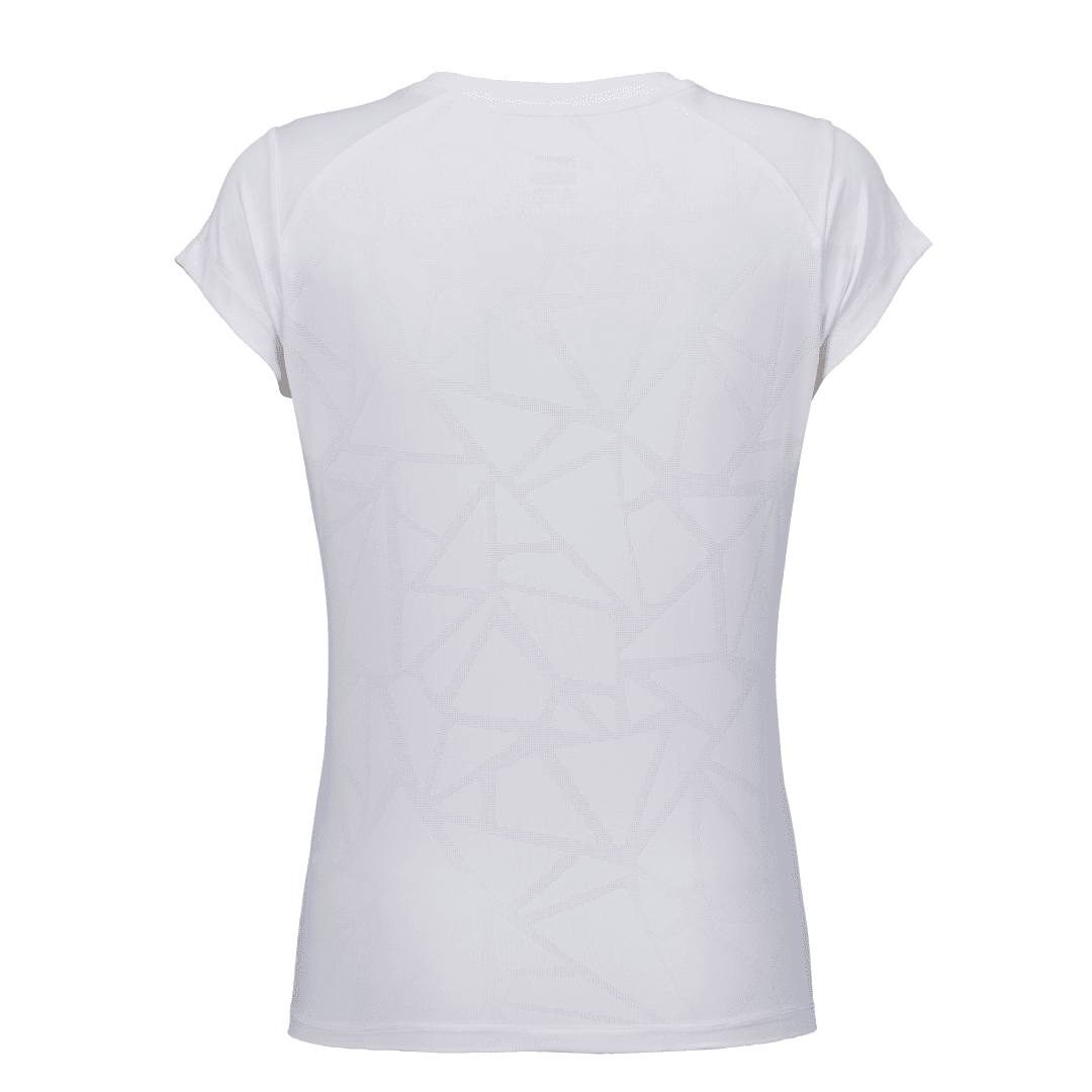 Футболка Kawasaki x Blue and White Porcelain x Slim Waist Series Moisture-Wicking Minimalist Short Sleeve T-Shirt for Women - изображение 2