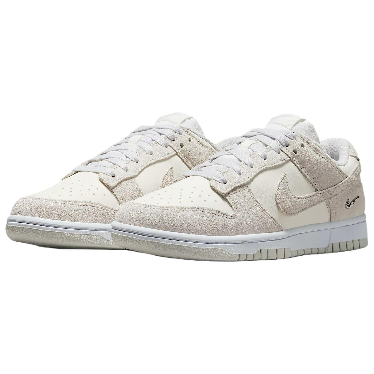 Кроссовки Nike Dunk Low Top Скейтборд Обувь Женская Бежево-Серый - изображение 3