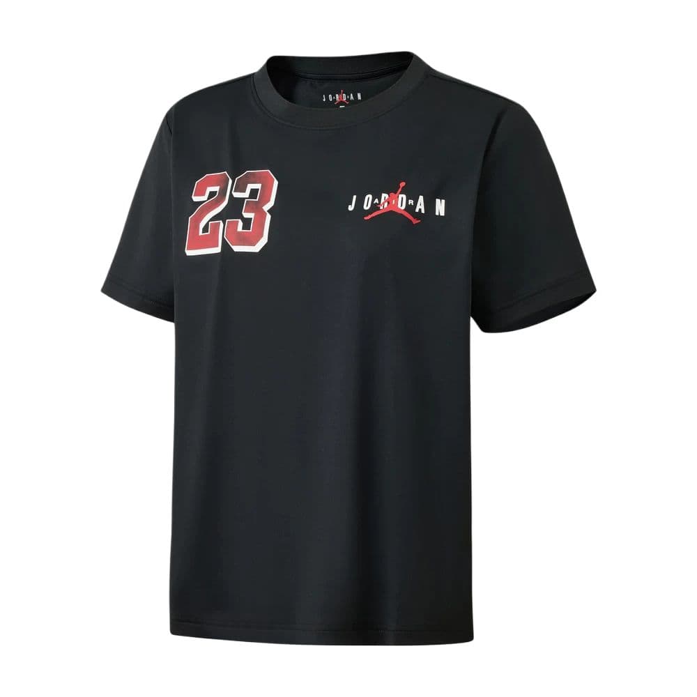 Футболка Jordan T-shirt Круглый вырез Пуловер Спортивные короткие рукава Детский - изображение 2
