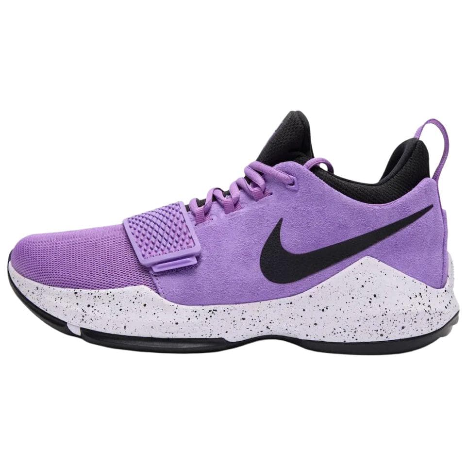 Кроссовки для баскетбола Nike PG 1 Grip Баскетбольные кроссовки Мужские Ярко-фиолетовые Черные - изображение 1