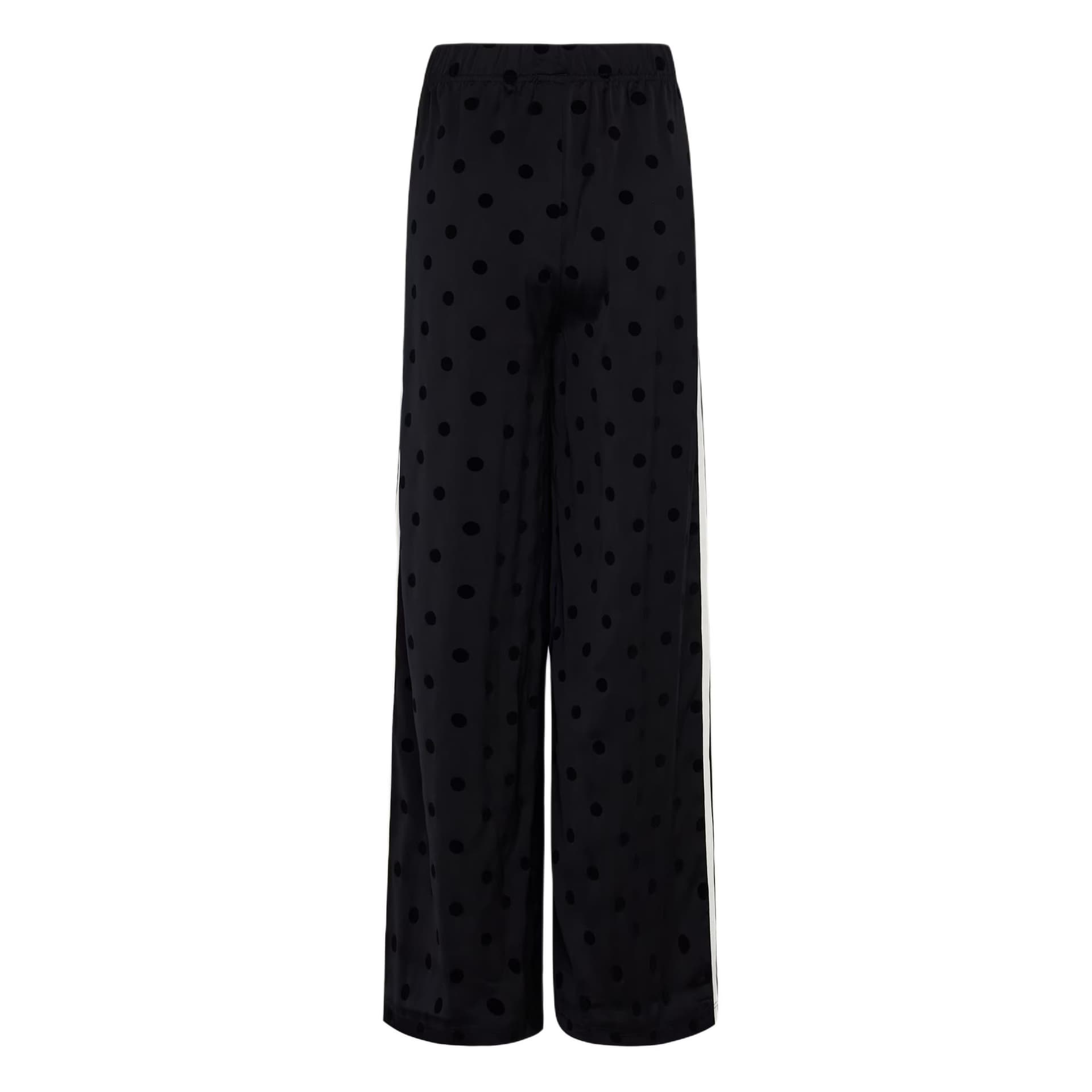 Штаны Adidas Originals Сатин Polka Горошек Широкие брюки Брюки Повседневные брюки Женские - изображение 2