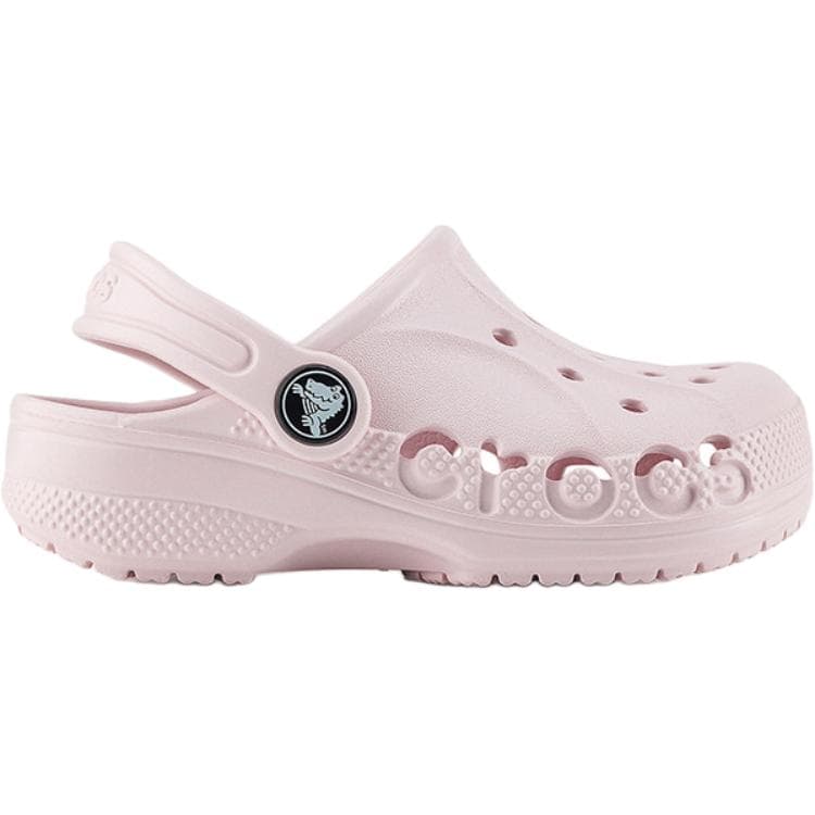 Crocs Дышащие Детские Сабо для малышей Розовые - изображение 2