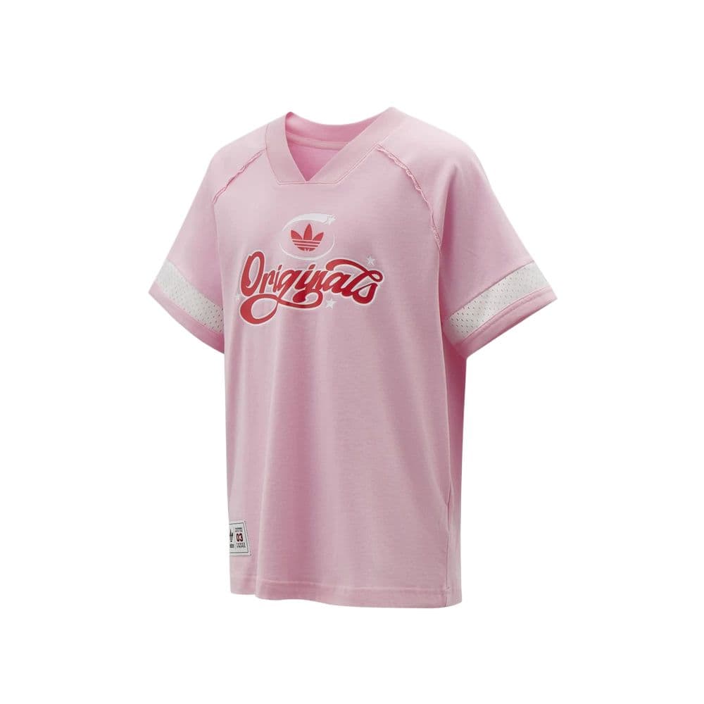 Футболка Adidas Originals Розовые Детские Рубашки T - изображение 3