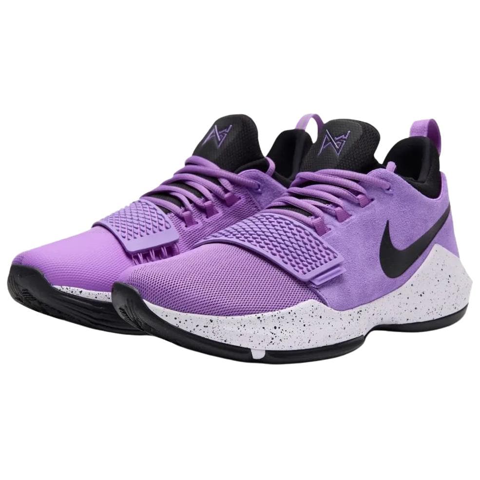 Кроссовки для баскетбола Nike PG 1 Grip Баскетбольные кроссовки Мужские Ярко-фиолетовые Черные - изображение 3
