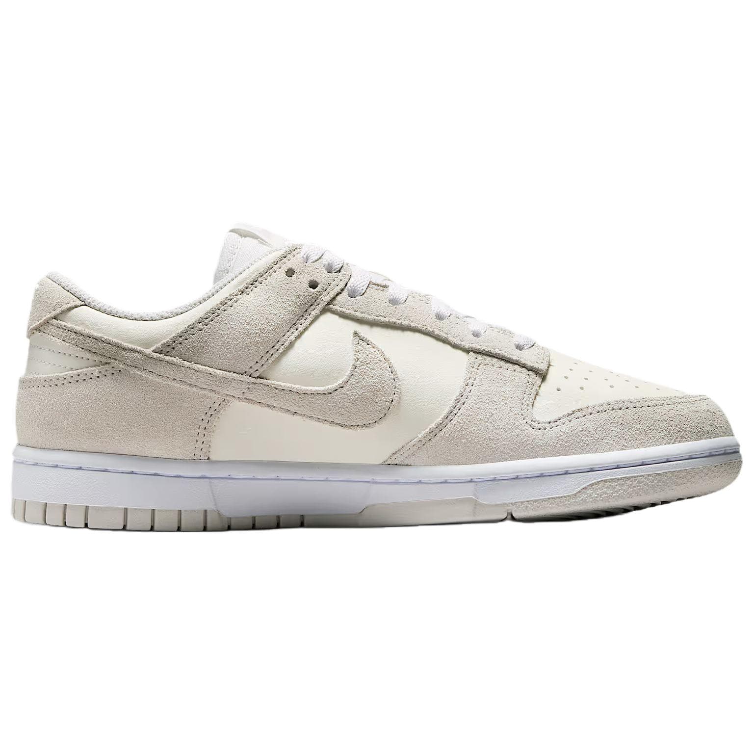 Кроссовки Nike Dunk Low Top Скейтборд Обувь Женская Бежево-Серый - изображение 2
