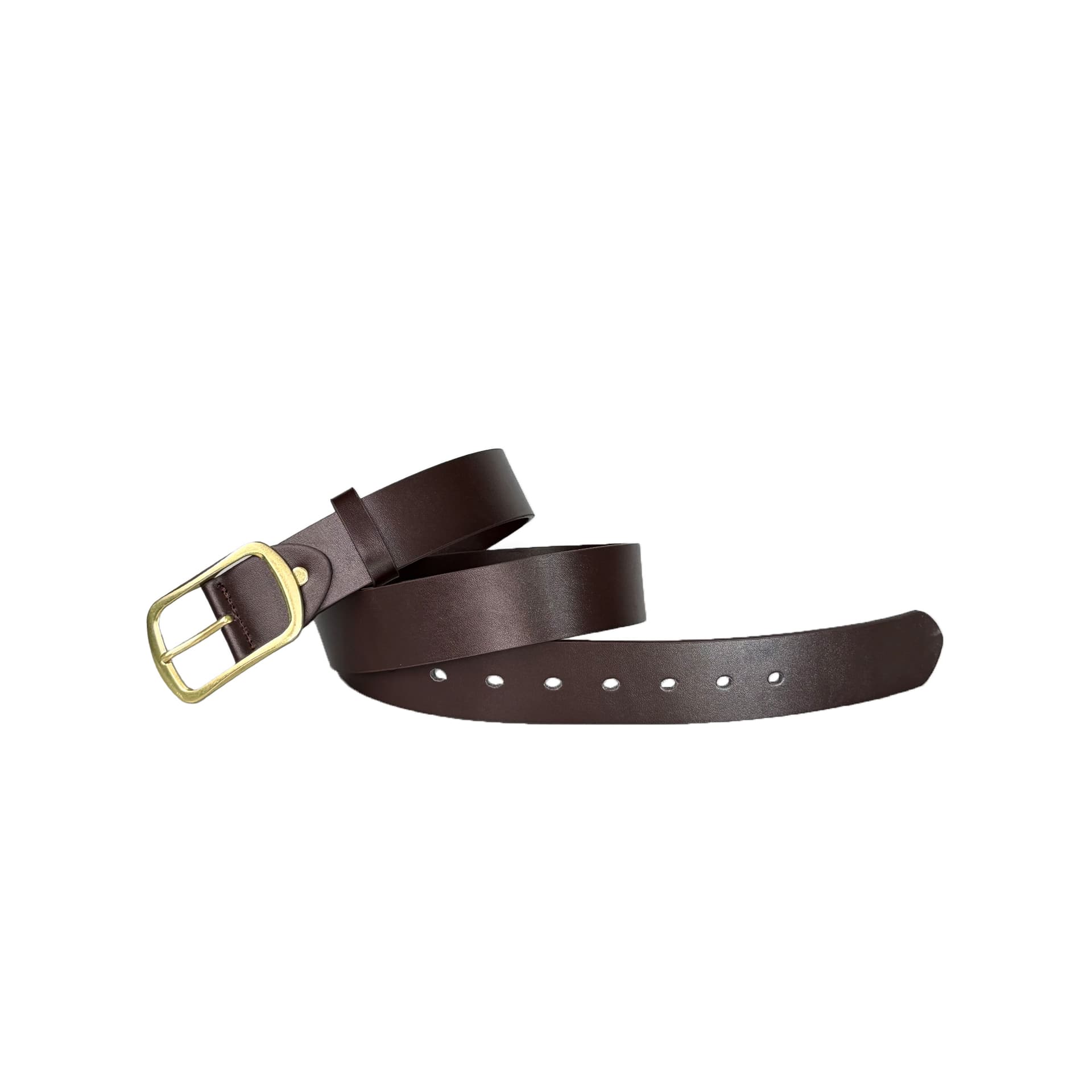 Ремень JEANSWEST Кожаные ремни Мужской 3,5 см - изображение 4