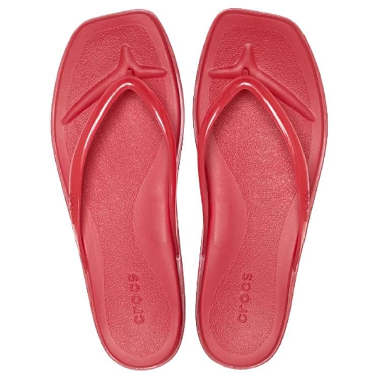 Шлёпанцы Crocs Без специальных функций Шлепанцы Женские Красные - изображение 5