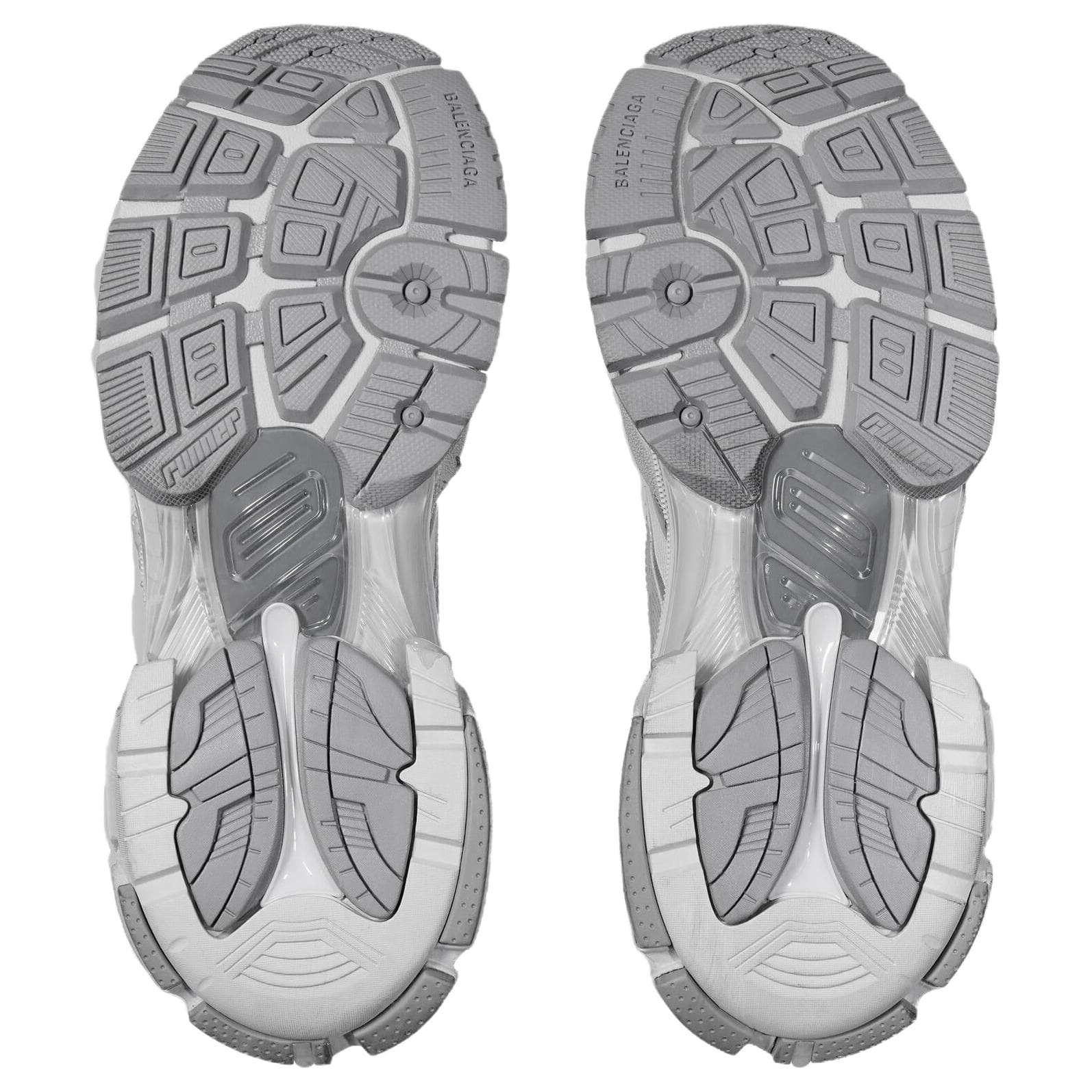 Кроссовки Balenciaga Runner2,0 Low Топ Толстая подошва Кроссовки Мужские Серый Серебряный - изображение 7