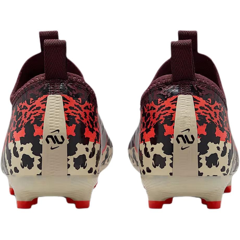 Бутсы NIKE Mercurial Vapor 16 Academy Противоскользящие Устойчивые к истиранию Низкие Детские Футбольные Бутсы Бордовые - изображение 5