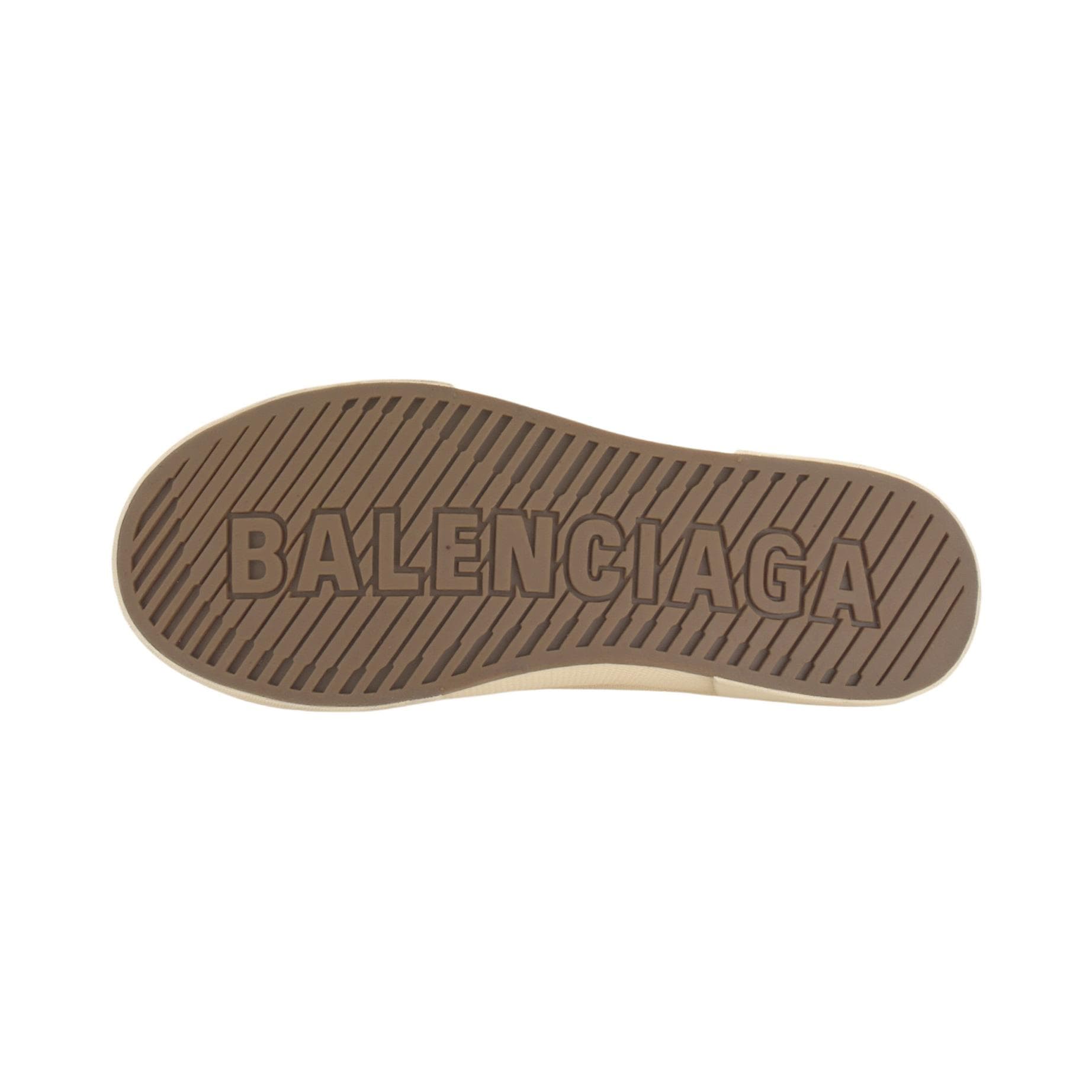 Сандалии Balenciaga Париж Закрытые тапочки Женские Белые и Черные с Красным - изображение 6