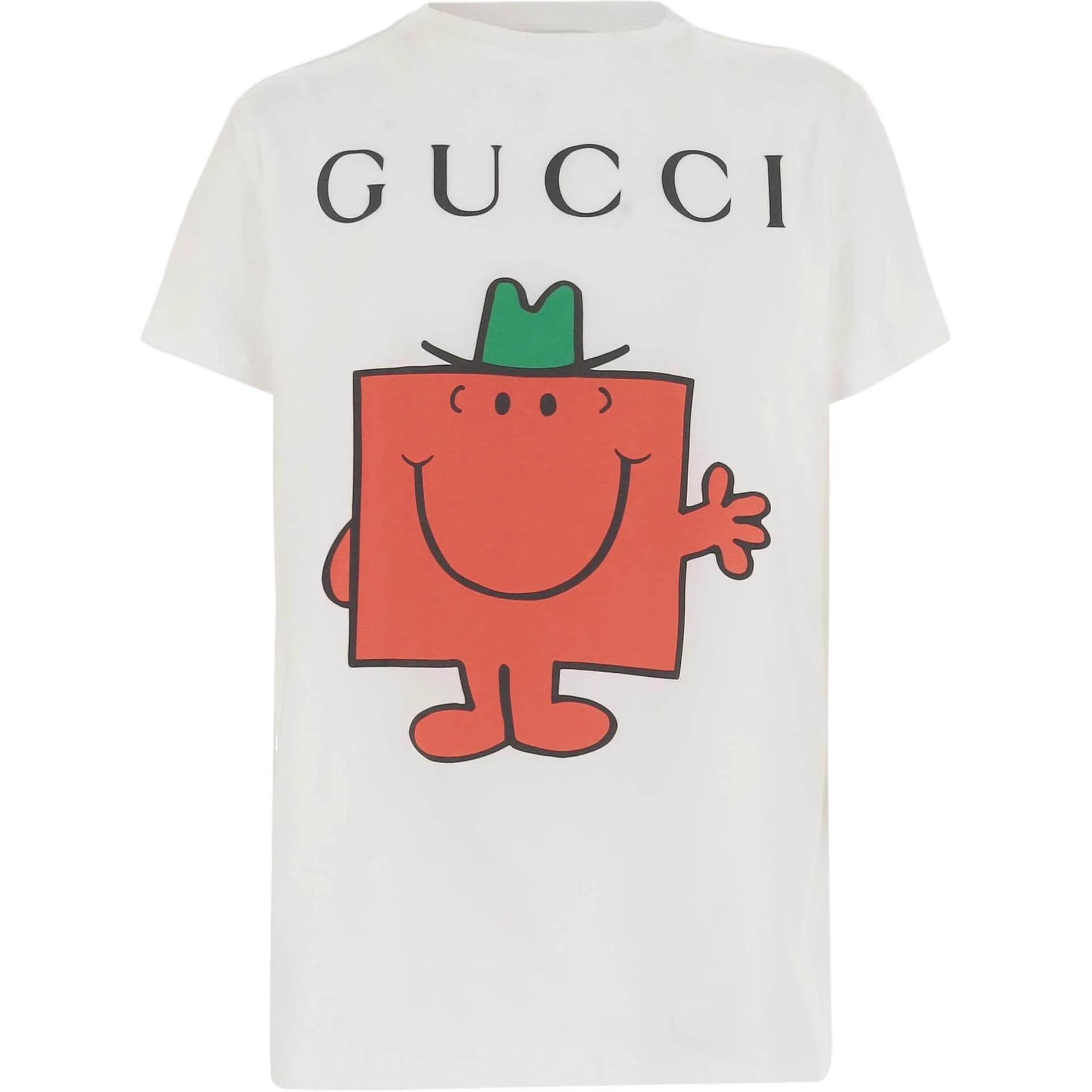 Футболка GUCCI Белые Детские Рубашки T - изображение 1