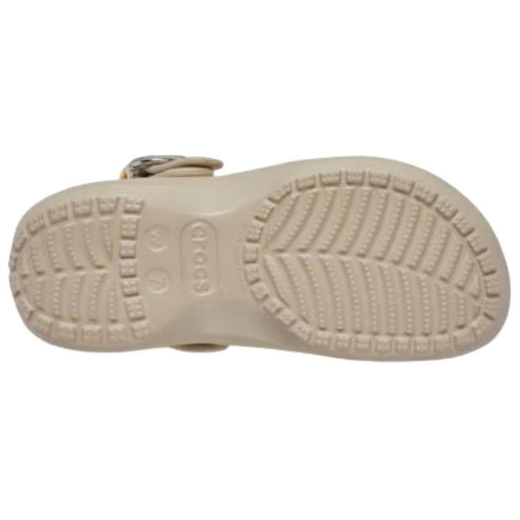 Сабо Crocs Classic Platform Clog Смола Croslite Сабо Женские Бежевый - изображение 6