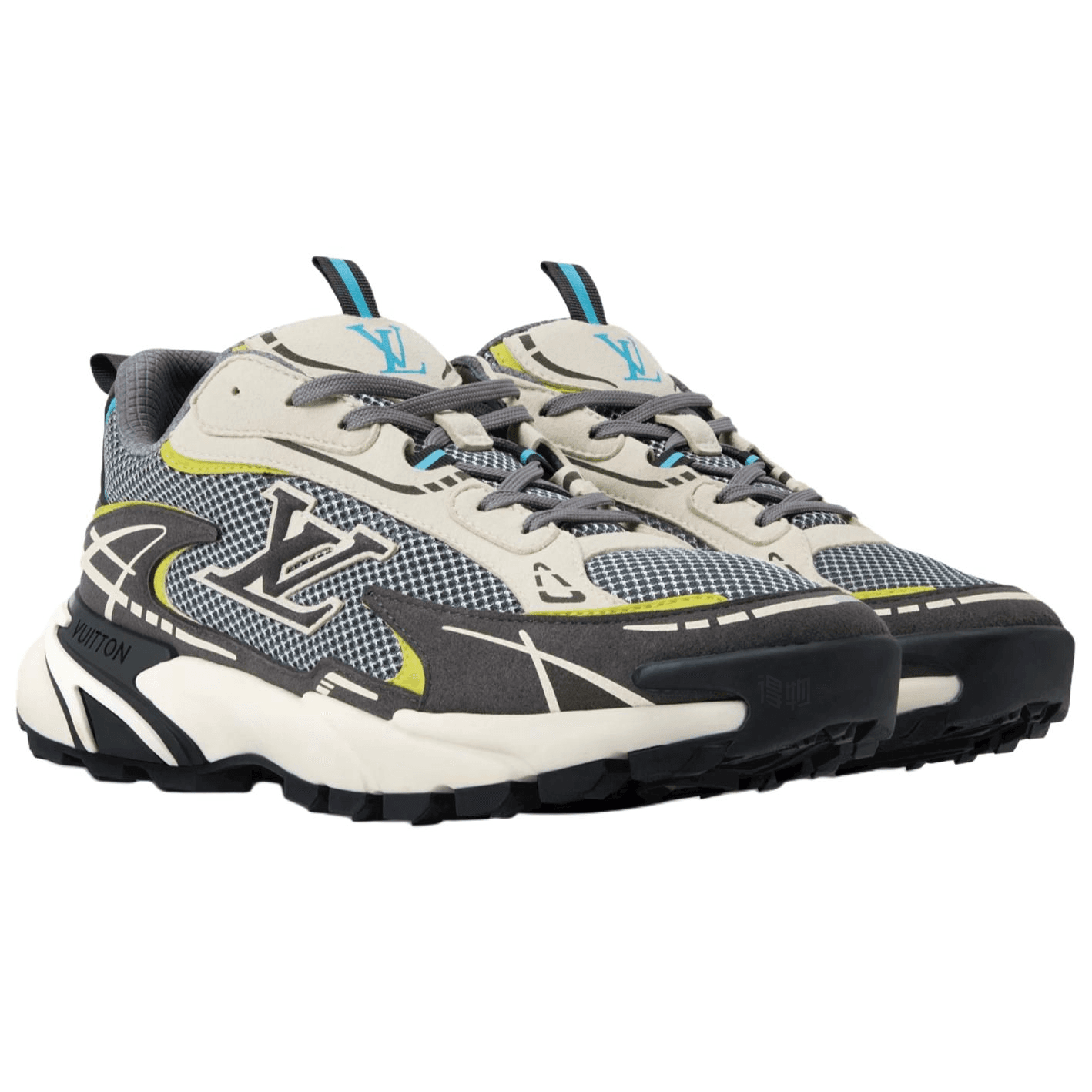 Кроссовки LOUIS VUITTON Tatic Runner logo - изображение 3
