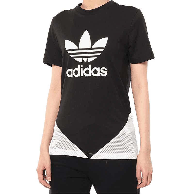 Футболка Adidas Originals T-Shirt Женская Черная - изображение 2
