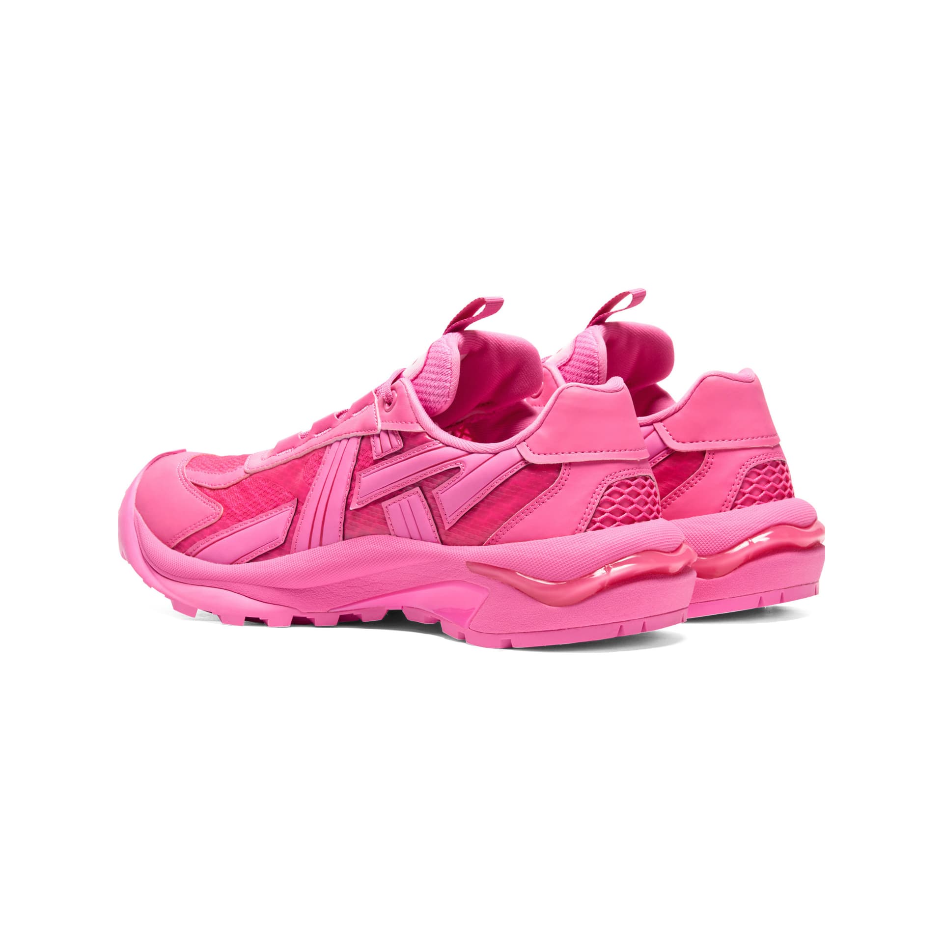 Кроссовки Onitsuka Tiger TIGTRAIL Устойчивая к истиранию Низкая Повседневная Обувь Унисекс Розовая - изображение 4