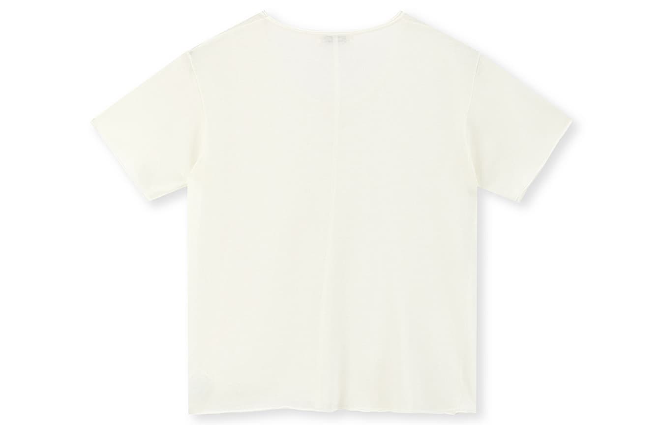 Футболка BONELESS Cut No-Seam Ecru Women's T-Shirts BONELESS Cut Безшовные Экрю Женские Футболки - изображение 2