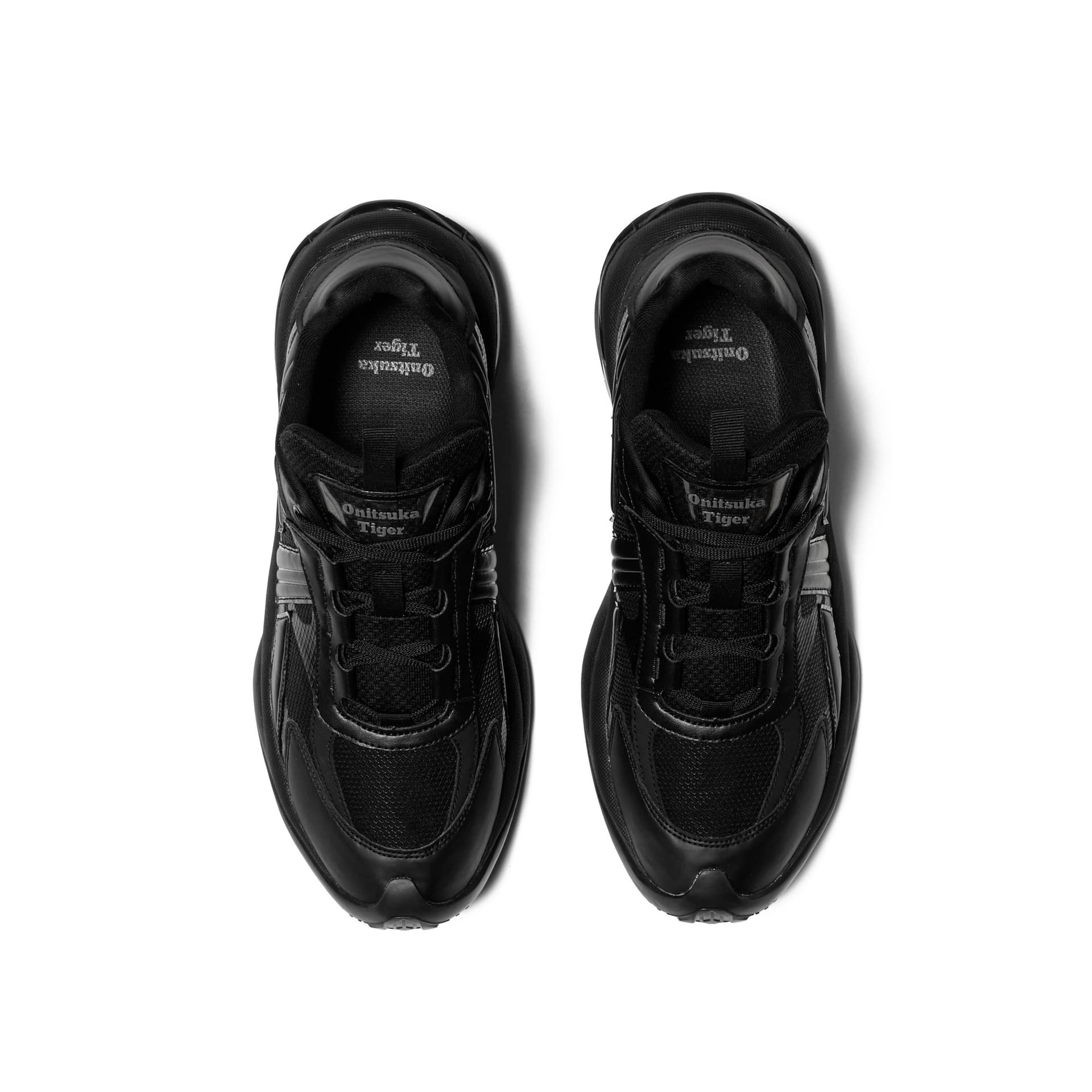 Кроссовки Onitsuka Tiger TIGTRAIL Износостойкие Низкие Повседневные Кроссовки Унисекс Черные - изображение 5
