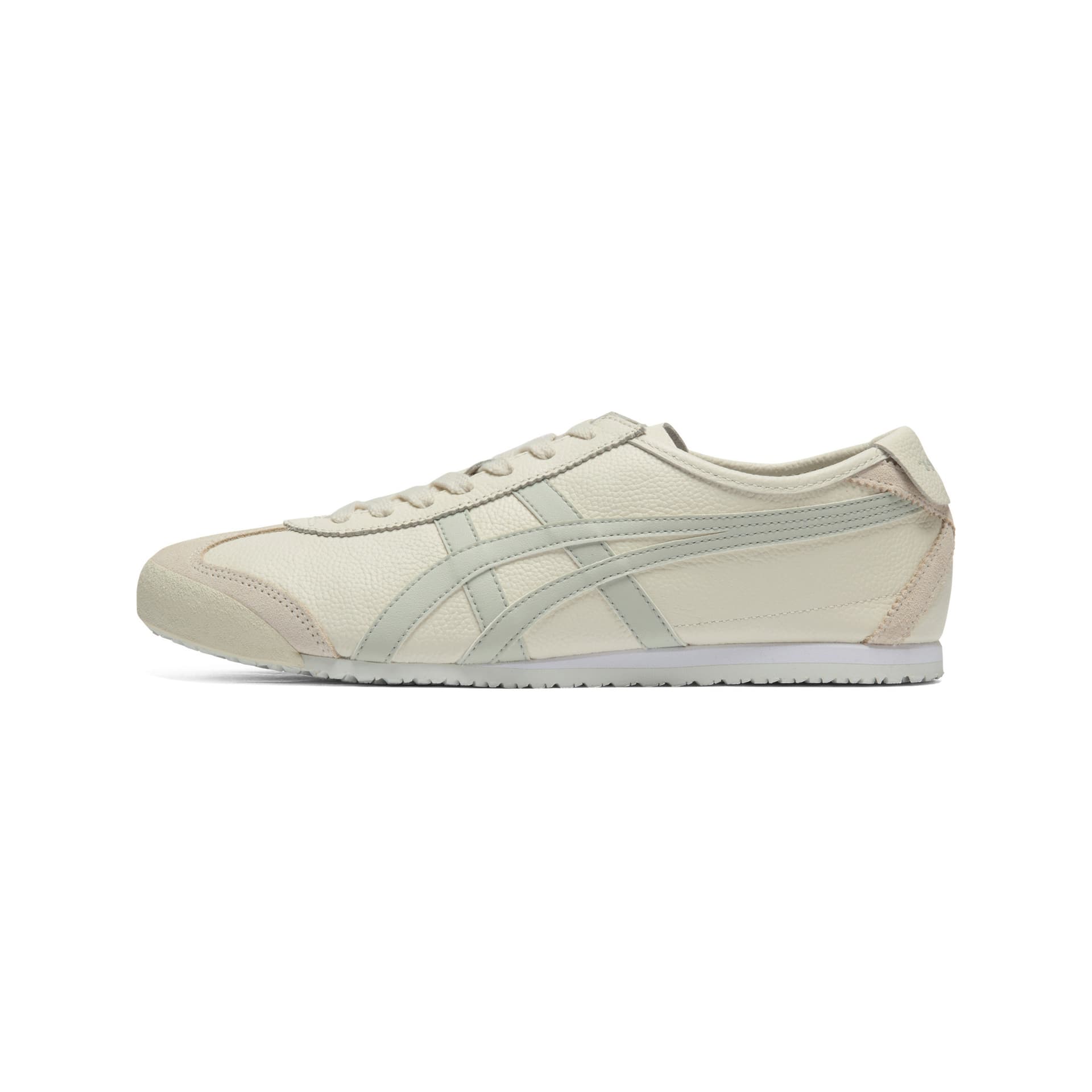 Кроссовки Onitsuka Tiger MEXICO 66 Противоскользящая Устойчивая к истиранию Низкий Верх Повседневная Обувь Унисекс Бежевый - изображение 1