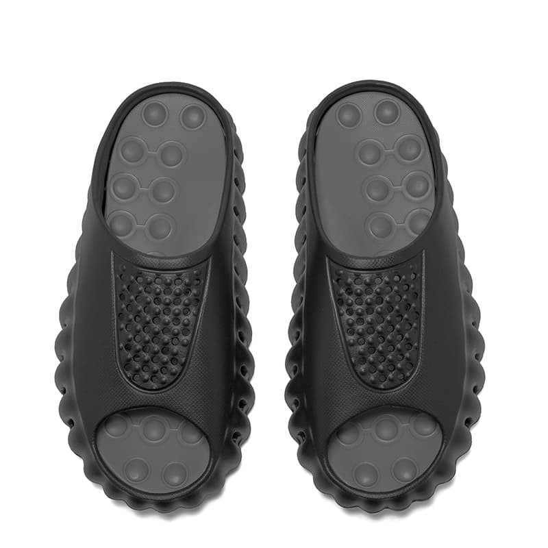 Сандалии Doraemon Trendy Versatile Lightweight Breathable Противоскользящая износостойкая Thick Sole Height Increasing EVA Minimalist Outdoor Sandals Soft Comfortable Office Home Couples Flip Flops Мужской - изображение 5