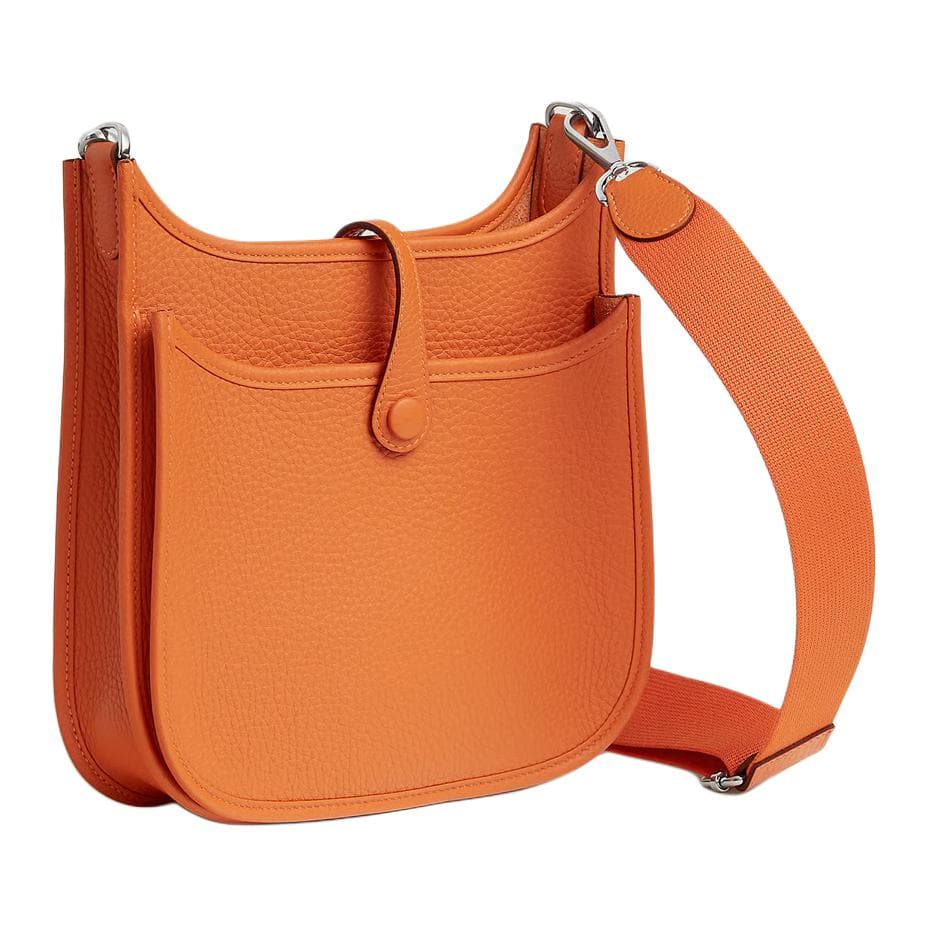 Сумка через плечо HERMES Evelyne Poche III 23 Clemence 23 93 Orange - изображение 3